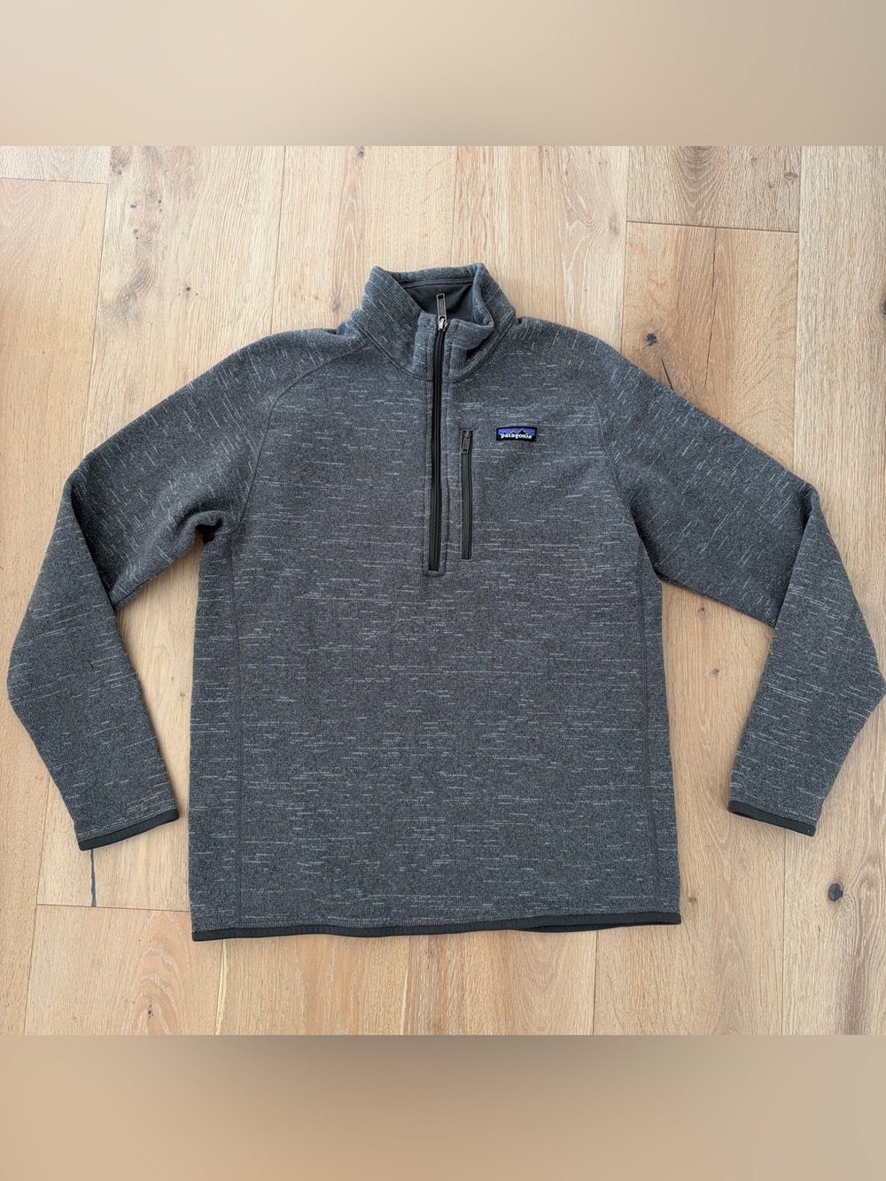 Patagonia Better Sweater 1/4 Zip Fleece Pullover Gray Men’s L NWOT*W14